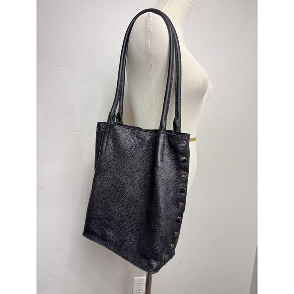 Hammitt Handbags - HAMMITT Black Oliver Tote Pebbled Leather Shoulder Bag Soft Excellent Condition